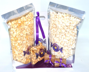 Movie Popcorn & Fudge Gift Box