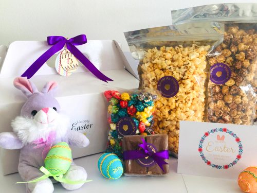 easter-bunny-gift-box popcorn