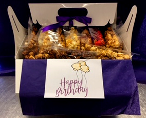 Birthday Box Gift Popcorn